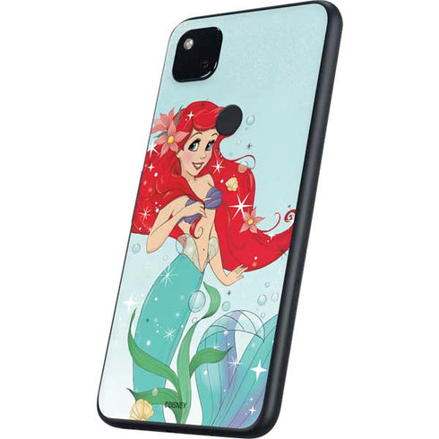 Disney The Little Mermaid Ariel Sparkles Art Google Pixel 4a Skin